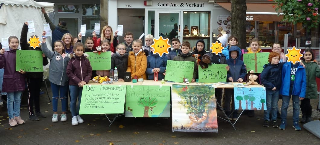 Regenwaldschützer Dezember 2019, Klasse 4a der Erich-Kästner-Schule in Dormagen