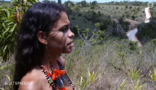 Das indigene Volk der Pataxó, dem Alice angehört, lebt in einem Naturschutzgebiet. Rundherum wurde der Regenwald für Ackerbau und Rinderweiden abgeholzt Alice Pataxó ist Brasiliens bekannteste Influencerin. Sie lebt im Süden des Bundesstaates Brasiliens in dem Naturschutzgebiet Monte Pascoal. Um das Reservat herum wurde der Regenwald für Landwirtschaft und Rinderweiden abgeholzt