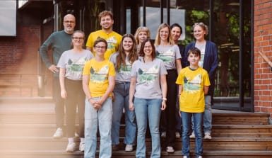 Das Team und ehrenamtliche von Abenteuer Regenwald bei der Regenwald-Konferenz im September 2024