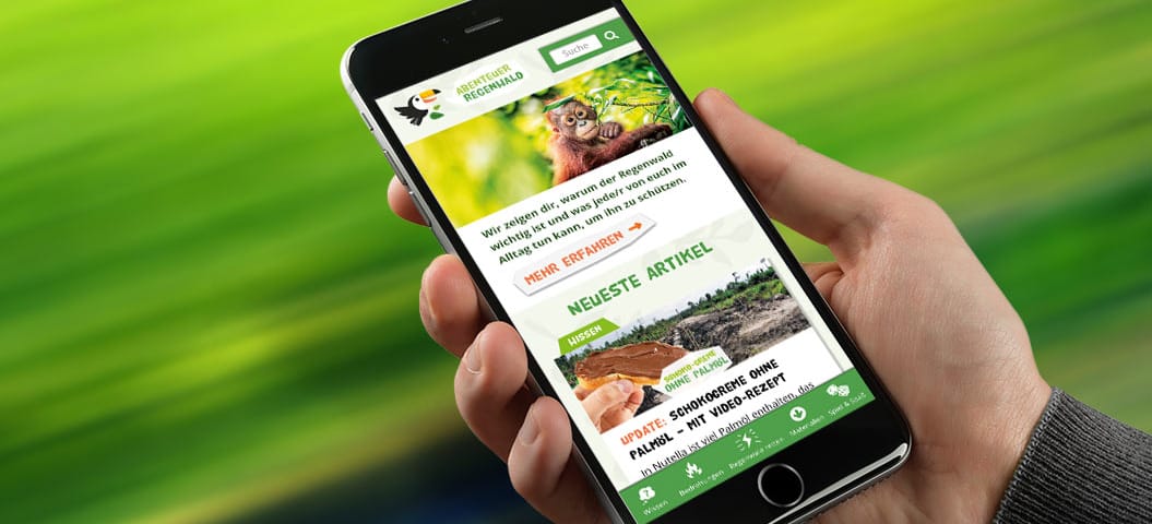 Auch auf dem Handy viel besser lesbar